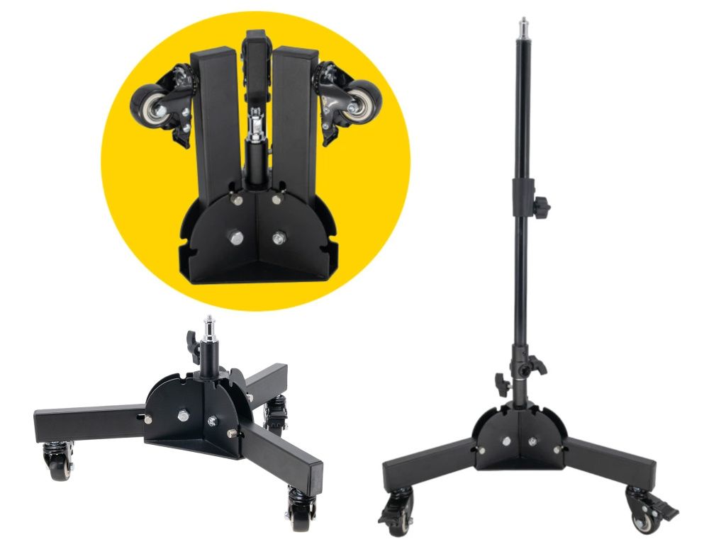 Stativ pro světla s kolečky 72 cm